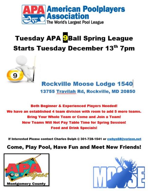 billiards-leagues-apa-napa-rockville