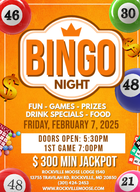 BINGO Rockville Maryland